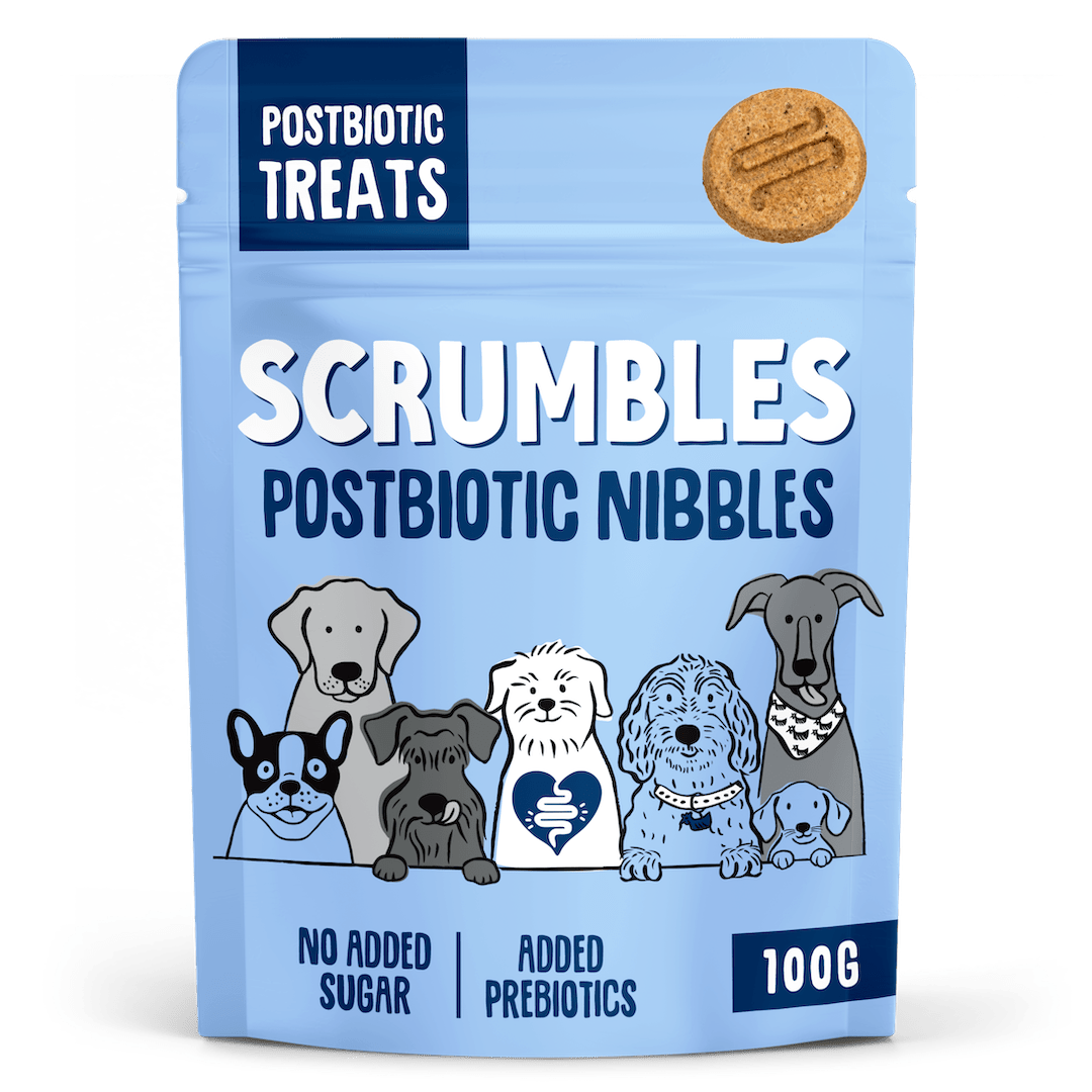 Scrumbles Postbiotic Nibbles Dog Treats